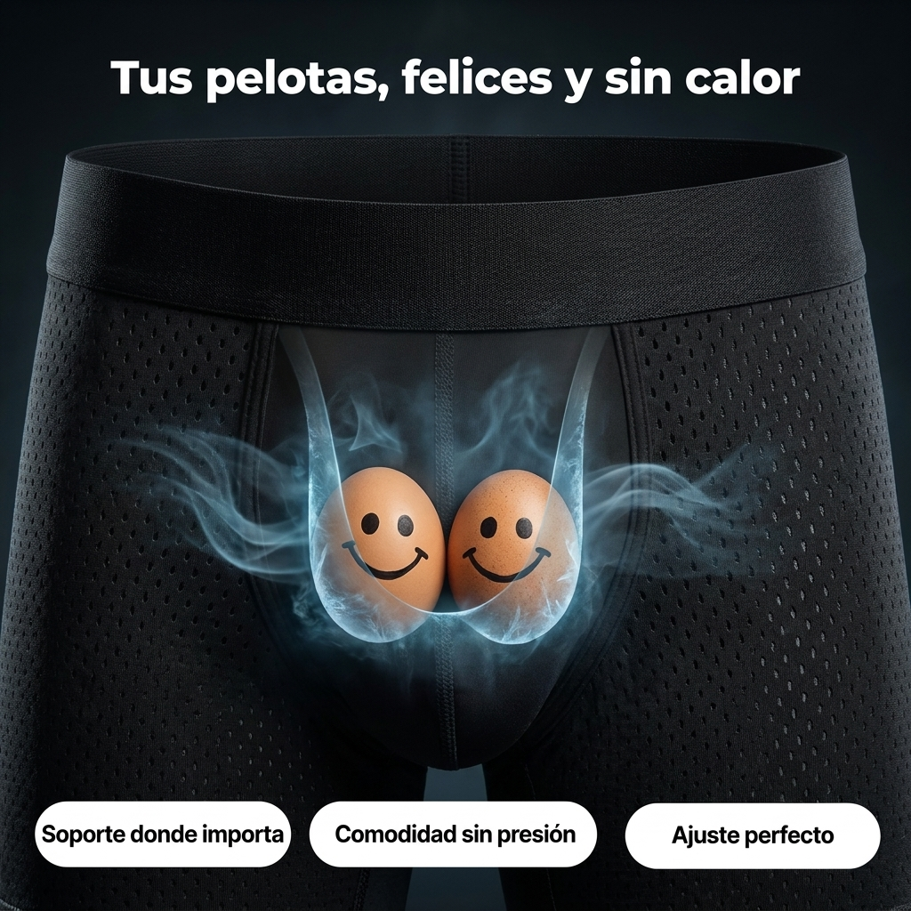 Bóxer premium de Bambú | Evita humedad y aumenta comodidad (Pack de 4 + 1 de regalo)
