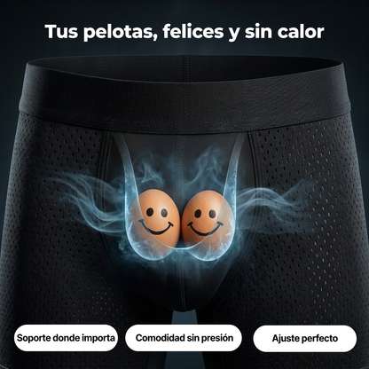 Bóxer premium de Bambú | Evita humedad y aumenta comodidad (Pack de 4 + 1 de regalo)