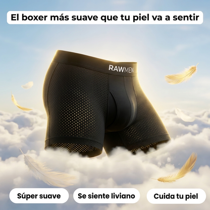Bóxer premium de Bambú | Evita humedad y aumenta comodidad (Pack de 4 + 1 de regalo)