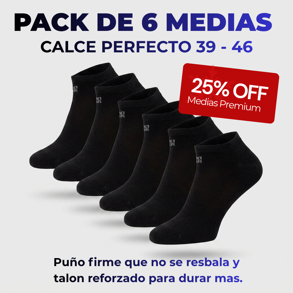 Set Medias Premium x 6