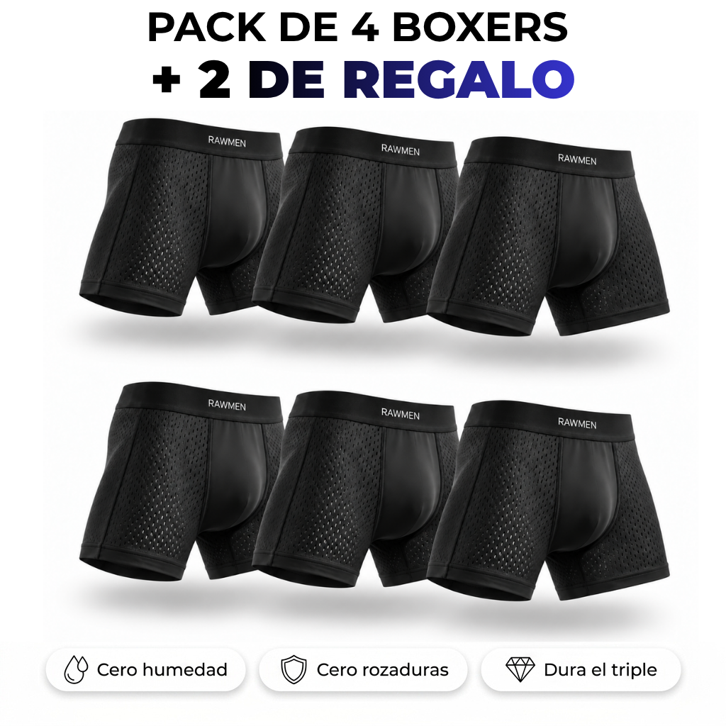 Bóxer premium de Bambú | Evita humedad y aumenta comodidad